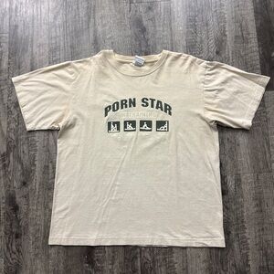Vintage Porn Star Graphic Skate T Shirt Skater Skateboard